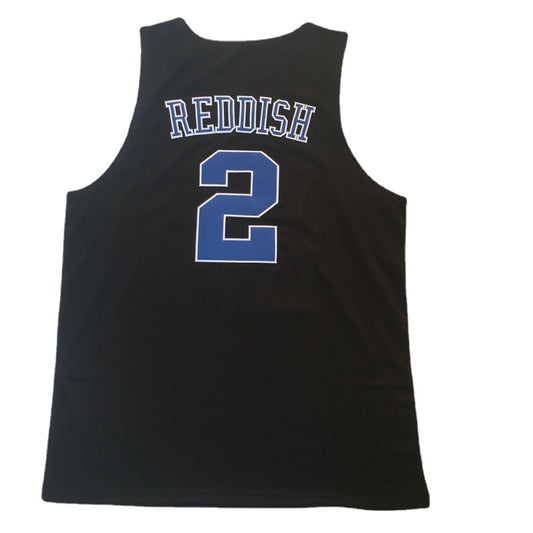 Vintage Cam Reddish #2 Duke College Basketball Jersey -Black Embroidered