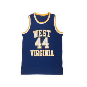 Vintage Jerry West #44 Virginia Throwback Classic Retro Jersey