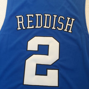 Vintage Cam Reddish #2 Duke College Basketball Jersey -Blue