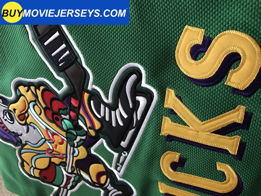 The Mighty Ducks Movie Hockey Jersey Fulton Reed  # 44 Defenseman