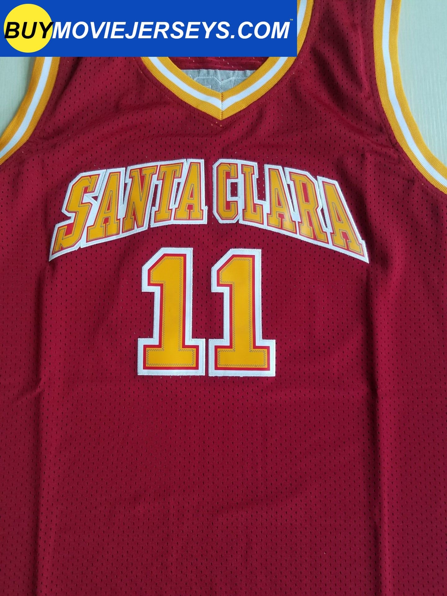 Steve Nash #11 Santa Clara Basketball Jersey