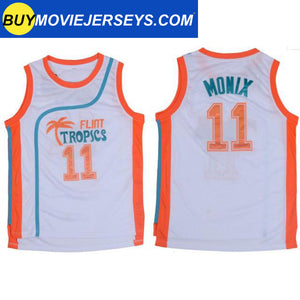 Semi-Pro Flint Tropics MONIX #11  Basketball Movie Jersey