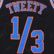 Load image into Gallery viewer, Space Jam Basketball Jersey Tune Squad # 1/3 Tweety Black Color