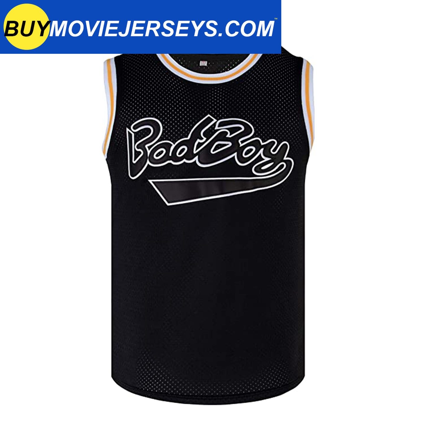 Biggie Smalls Notorious B.I.G. Bad Boy #72 Juicy Video Basketball Jersey Black Color