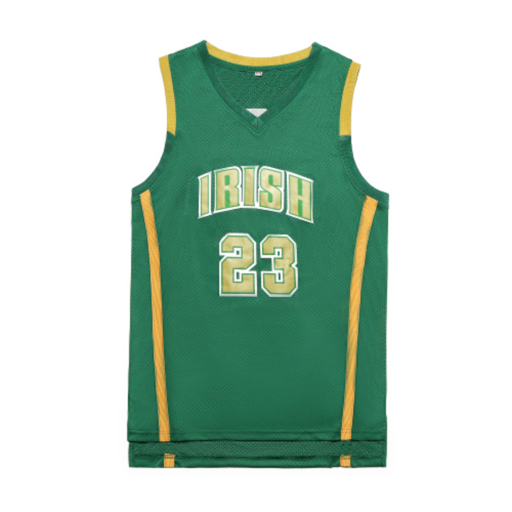 Lebron James High School Jersey - Irish Basketball Jersey