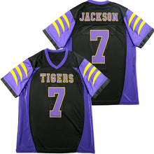 Load image into Gallery viewer, LAMAR JACKSON #7 HIGH SCHOOL FOOTBALL JERSEY- Black Limited Edition