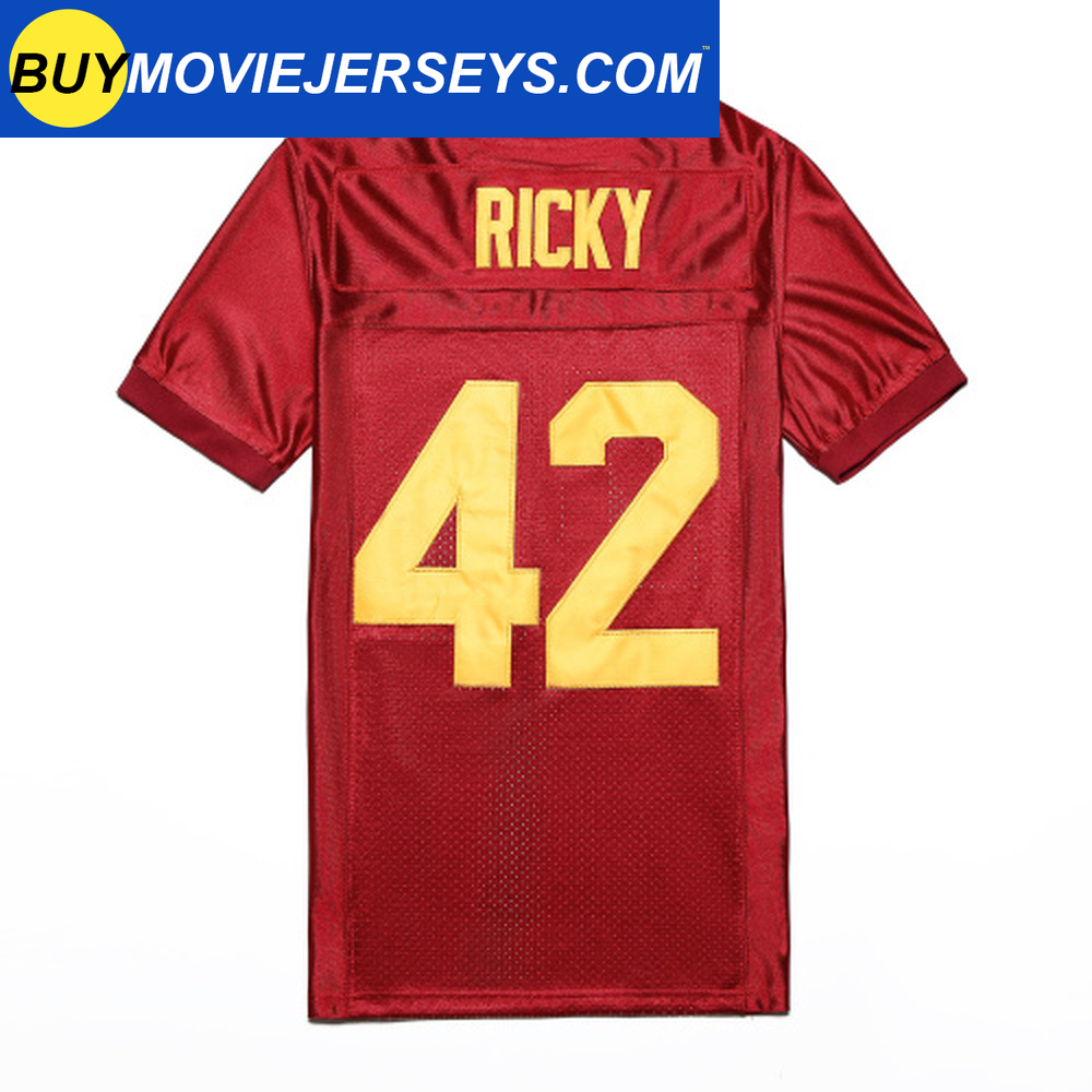 Boyz n the Hood Ricky Baker #42 Football Jersey Morris Chestnut