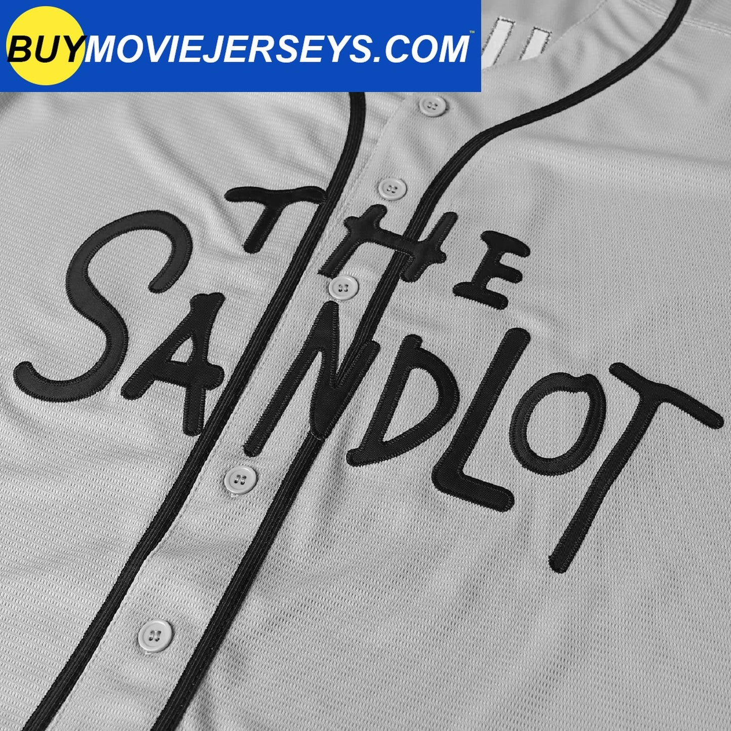 The Sandlot Benny Rodriguez #30 Men Stitched Movie Baseball Jersey Gray Color