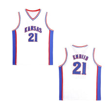 Load image into Gallery viewer, Joel Embiid #21 Kansas College Basketball Jersey