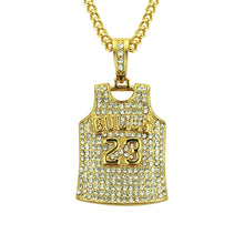 Load image into Gallery viewer, Hip Hop  #23 Jersey Pendant 3D Men&#39;s Necklace Jewelry