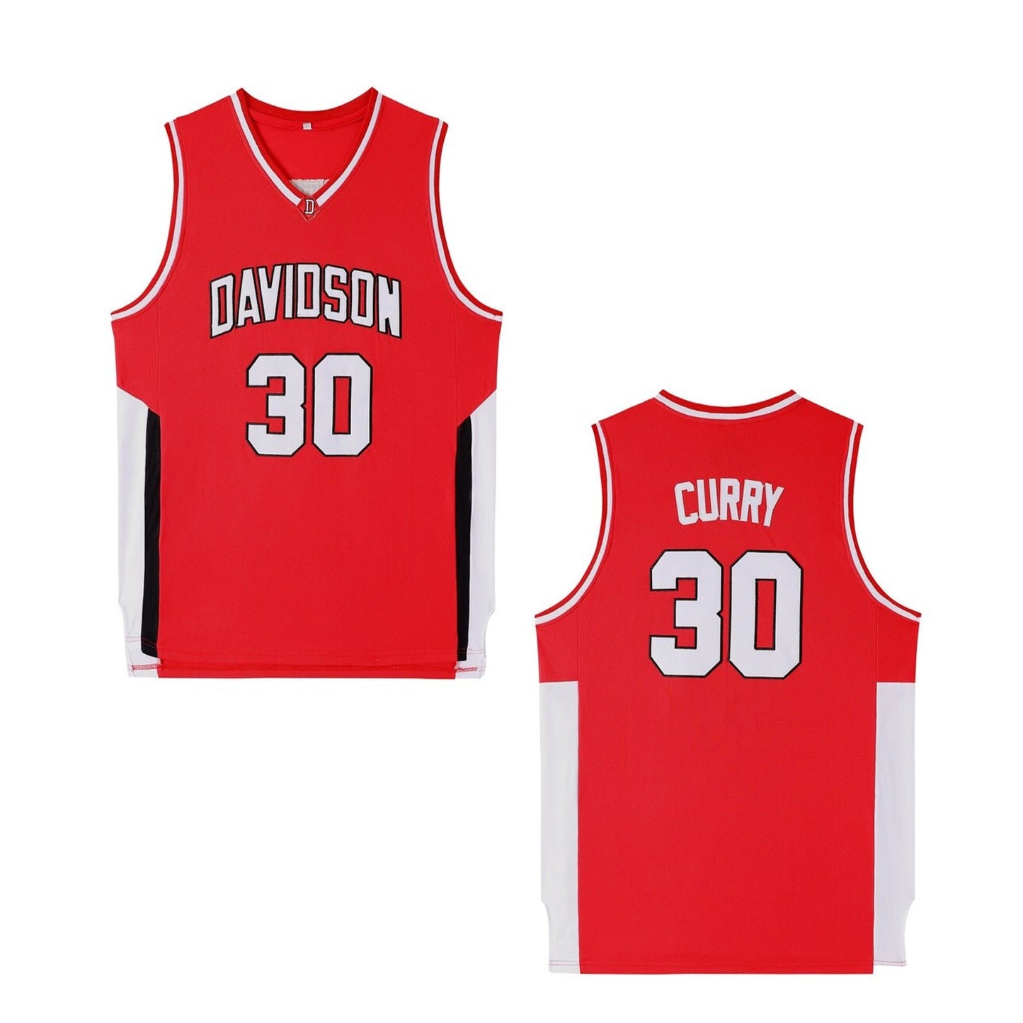 Stephen Curry #30 Davidson College Basketball Jersey Throwback Jerseys