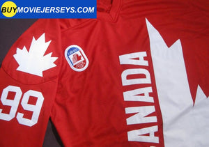 Wayne Gretzky #99 Team Canada Hockey jersey - Red