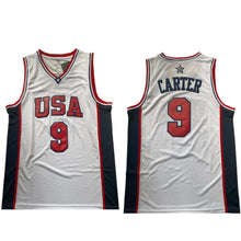 Load image into Gallery viewer, Vince Carter Jersey #9 USA Dream Team Throwback Basketball Jerseys