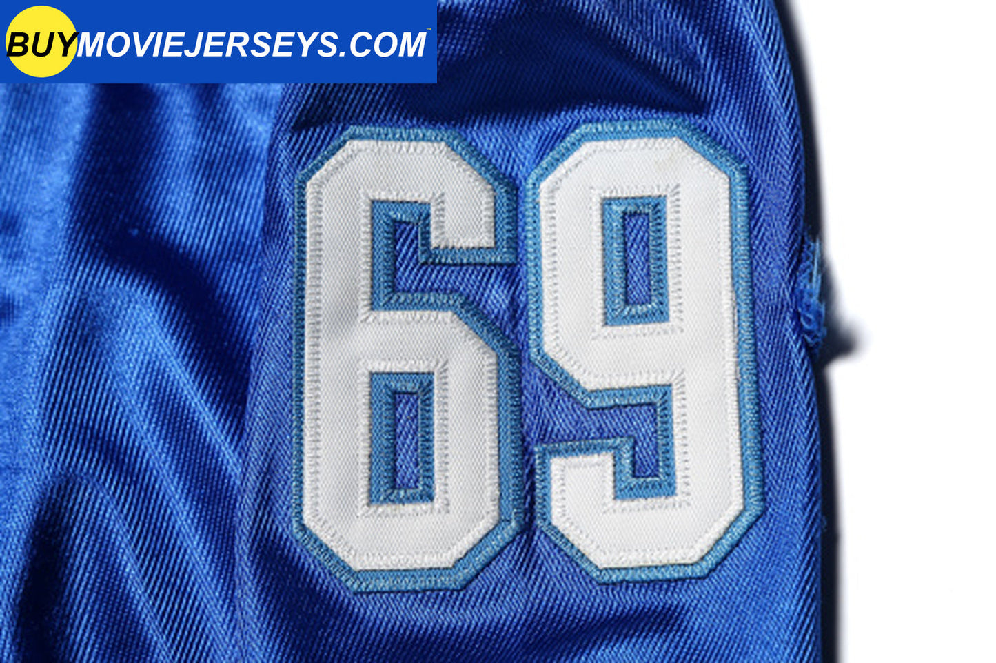 Billy Bob #69 Varsity Blues West Canaan HS Football Jersey Stitched Mesh Shirt