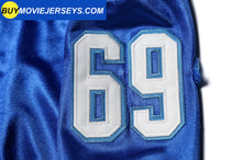 Load image into Gallery viewer, Billy Bob #69 Varsity Blues West Canaan HS Football Jersey Stitched