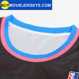 Pink Panther #3 Miami Themed Base Basketball Jersey -Black