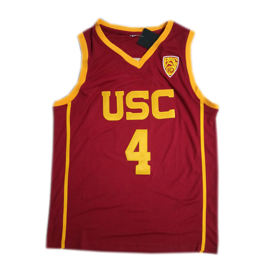 Custom Evan Mobley #4 USC College Basketball Jersey