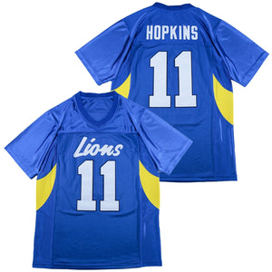 DEANDRE HOPKINS #11 HIGH SCHOOL FOOTBALL JERSEY - Blue Limited Edition