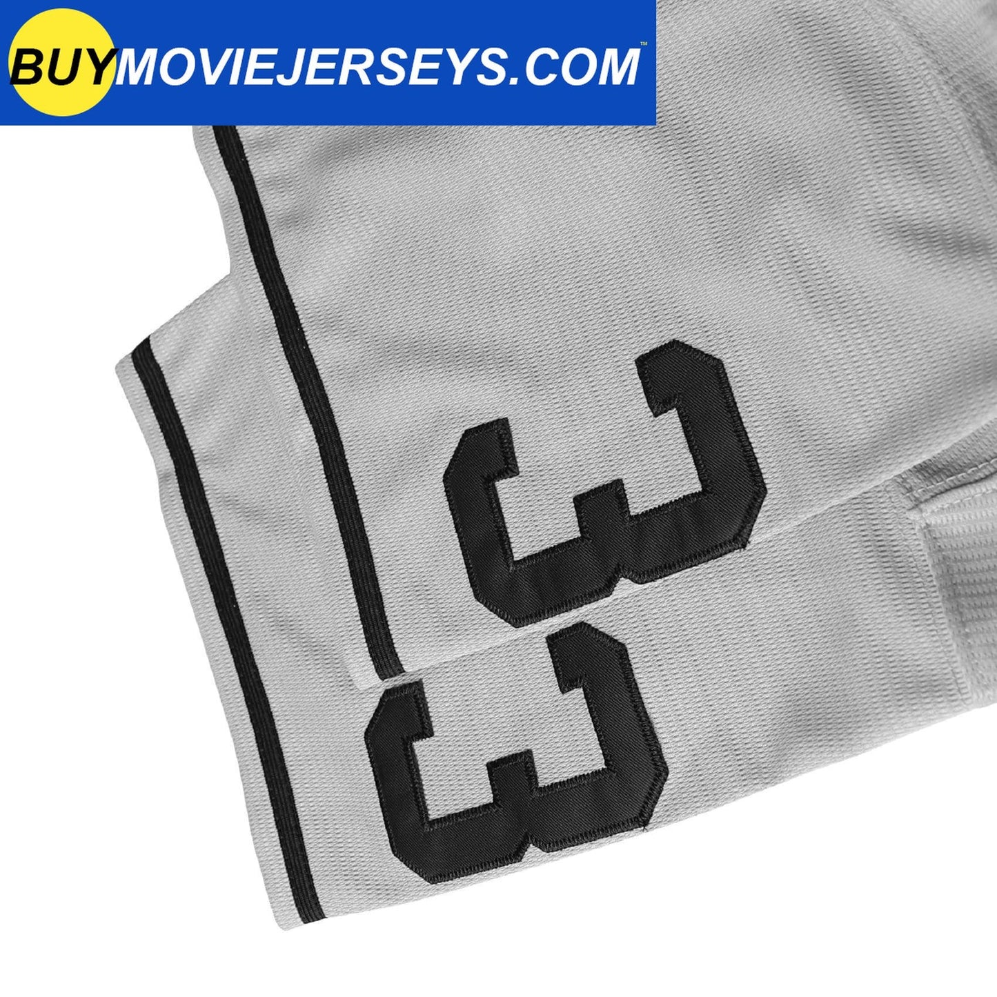 The Sandlot Benny Rodriguez #30 Men Stitched Movie Baseball Jersey Gray Color