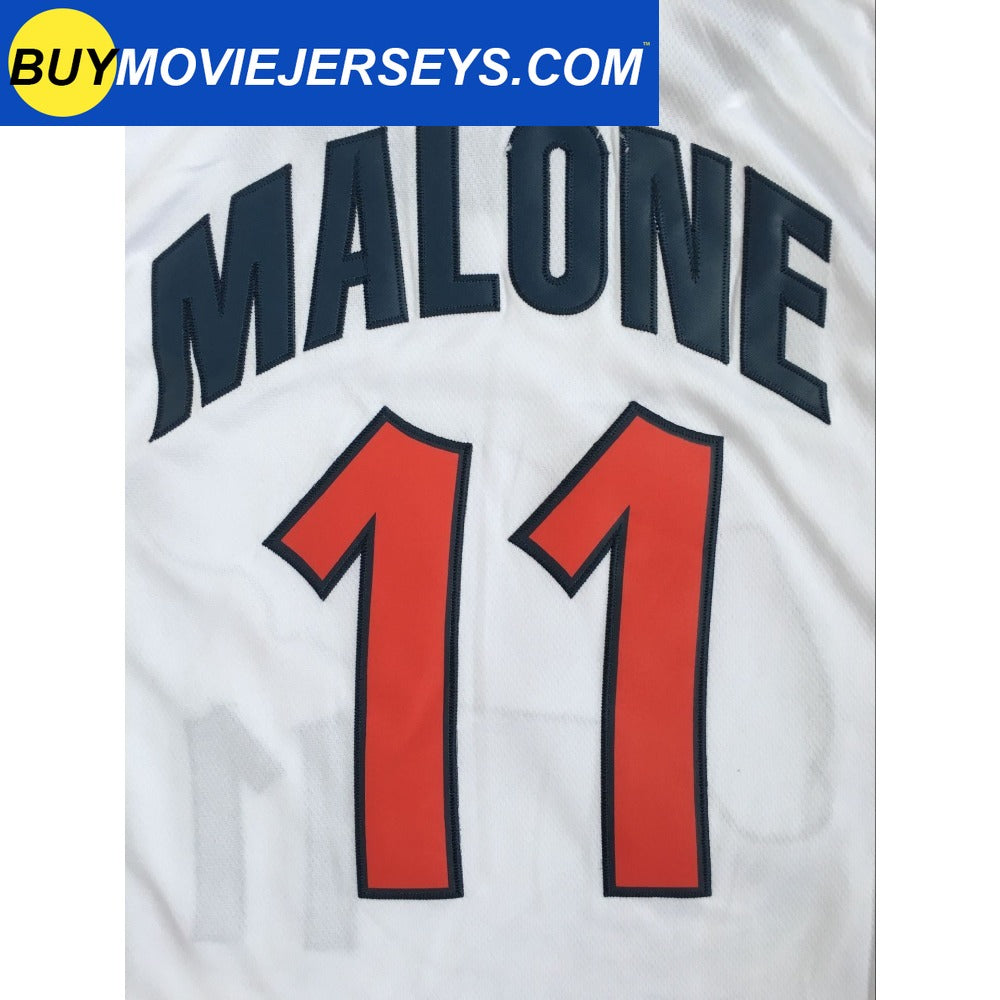 Karl Malone #11 USA Dream Team Basketball Jersey White Color