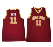 Load image into Gallery viewer, Steve Nash #11 Santa Clara Basketball Jersey