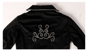Men's Victorian Jacket Medieval Steampunk Tailcoat Gothic Coat Halloween Costume