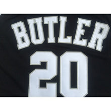 Load image into Gallery viewer, Butler University #20 Gordon Hayward Black Embroidered College Basketball Jersey