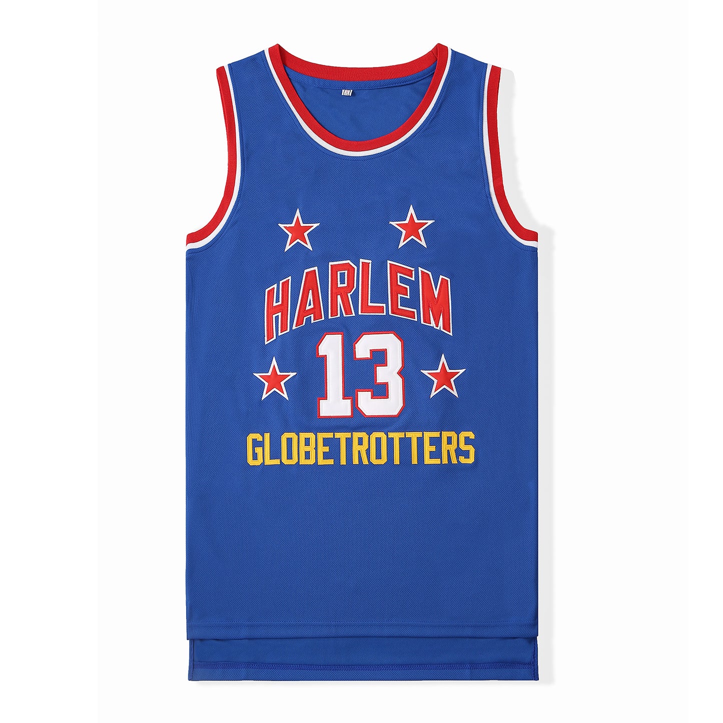 Wilt Chamberlain Harlem Globetrotters Basketball Jersey #13 Blue