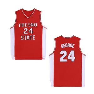 Paul George #24 Fresno State Basketball Jersey College