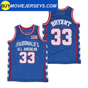Kobe Bryant Mcdonald's All American Basketball Jersey #33