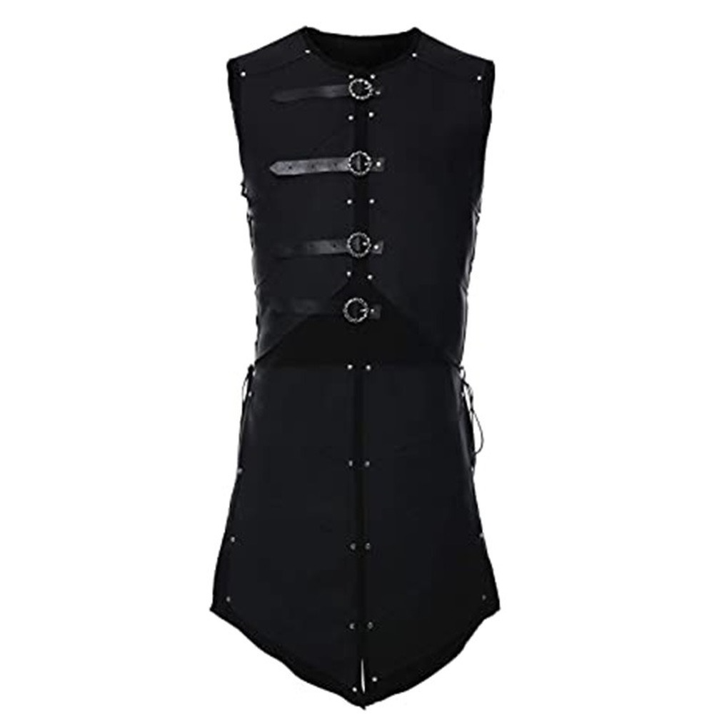 High Quality Men's Steampunk Gothic Vintage Sleeveless Vest