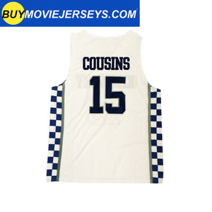 DeMarcus Cousins #15 Kentucky Wildcats Basketball Jersey College Jerseys White