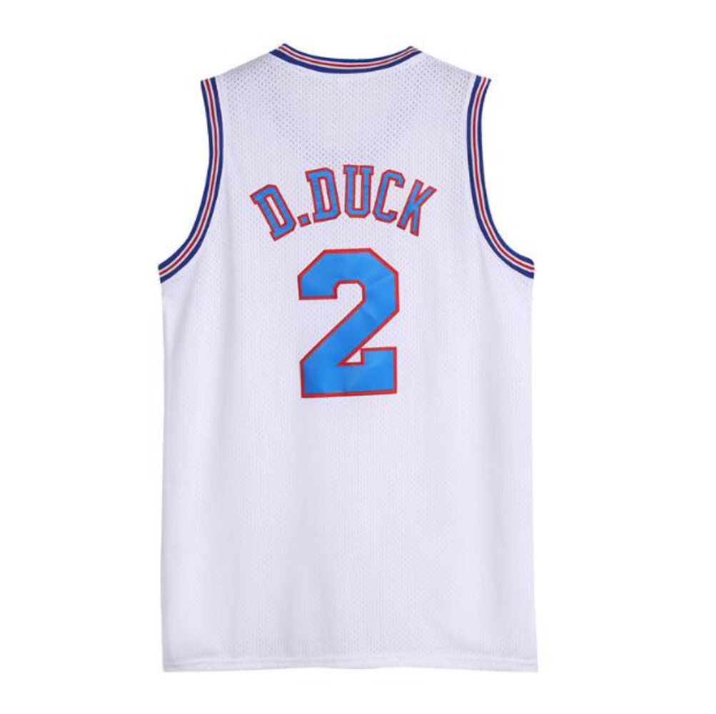 Space Jam Movie Basketball Jersey Tune Squad # 2 D.DUCK