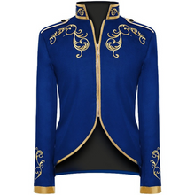 Load image into Gallery viewer, Men Prince Coat Medieval Steampunk Gothic Jackets Royal Guard Halloween Costume