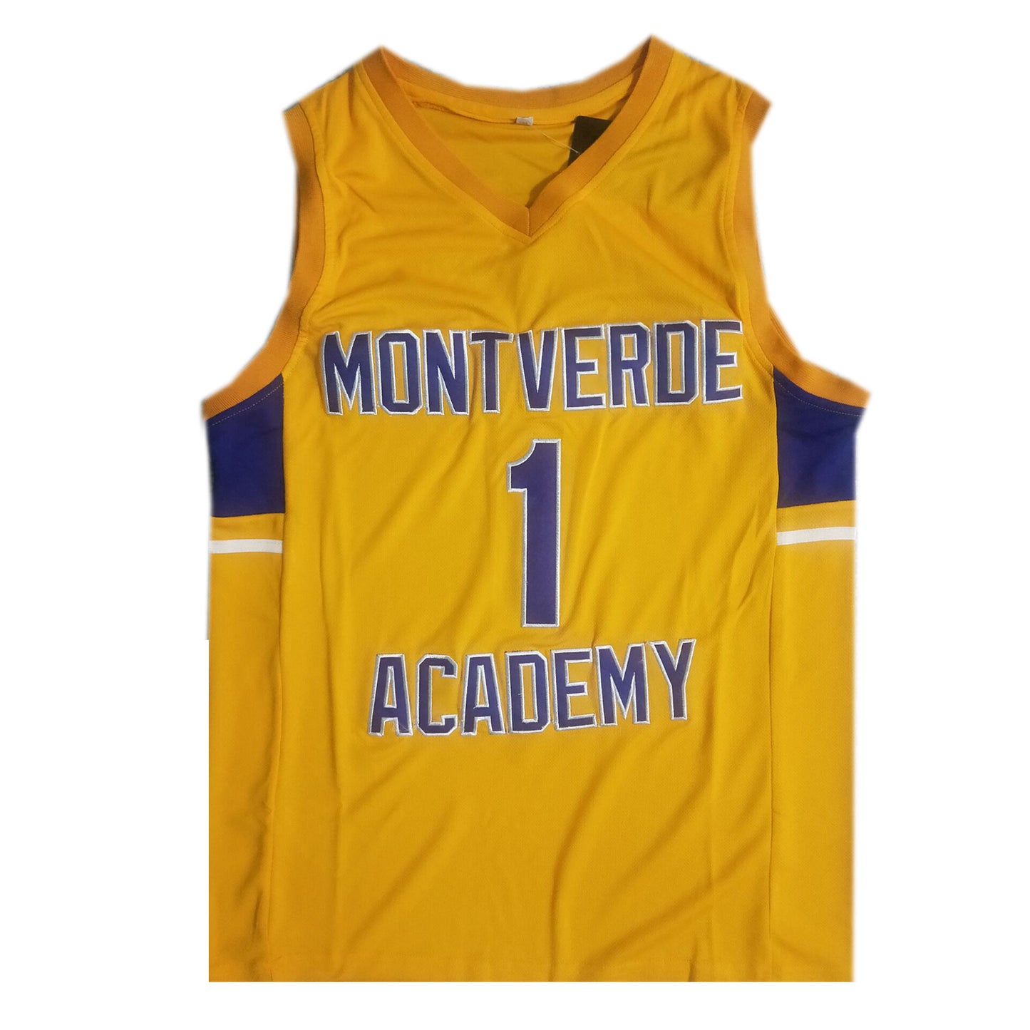 Cade Cunningham Montverde Academy #1 High School Basketball Jersey Yellow