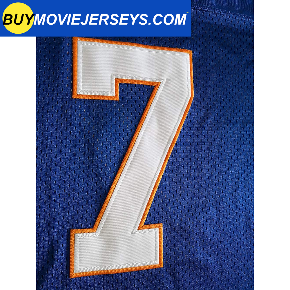 Alex Moran #7 Blue Mountain State Football Jersey Blue