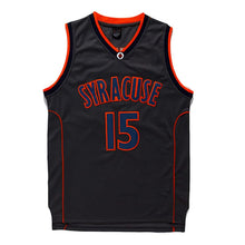 Load image into Gallery viewer, Carmelo Anthony Syracuse #15 Basketball Jersey Black