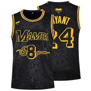 Mamba Kobe Bryant Jersey #24 #8 Basketball Jersey