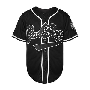 BadBoy #10 Biggie Smalls Unisex Hipster Hip Hop Button-Down Baseball Jersey Black Color