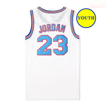 Load image into Gallery viewer, Kids Youth Basketball Jersey Space Jam #23 JORDAN #10 LOLA  #1 BUGS #! TAZ #1/3