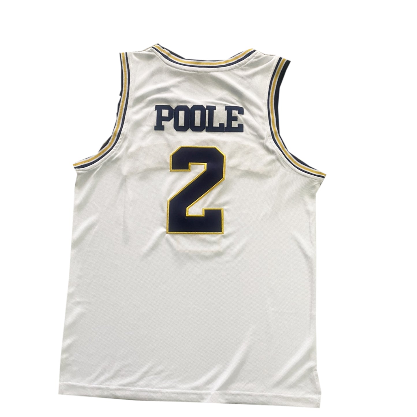 Michigan Wolverines #2 Jordan Poole College Jersey White