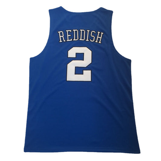 Vintage Cam Reddish #2 Duke College Basketball Jersey -Blue