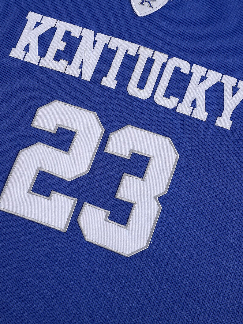 Anthony Davis #23 Kentucky Basketball Jersey College Blue/White