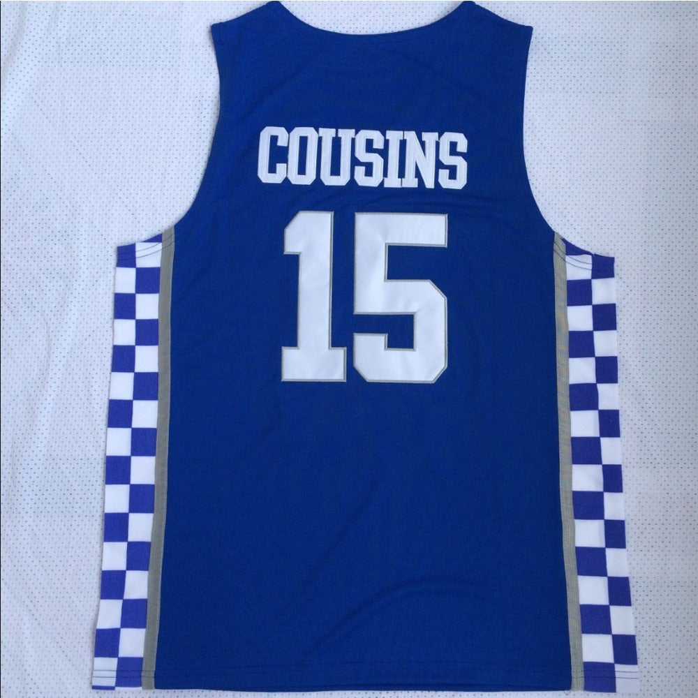 DeMarcus Cousins #15 Kentucky Wildcats Basketball Jersey College Jerseys