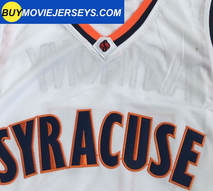 Carmelo Anthony Syracuse #15 Basketball Jersey White