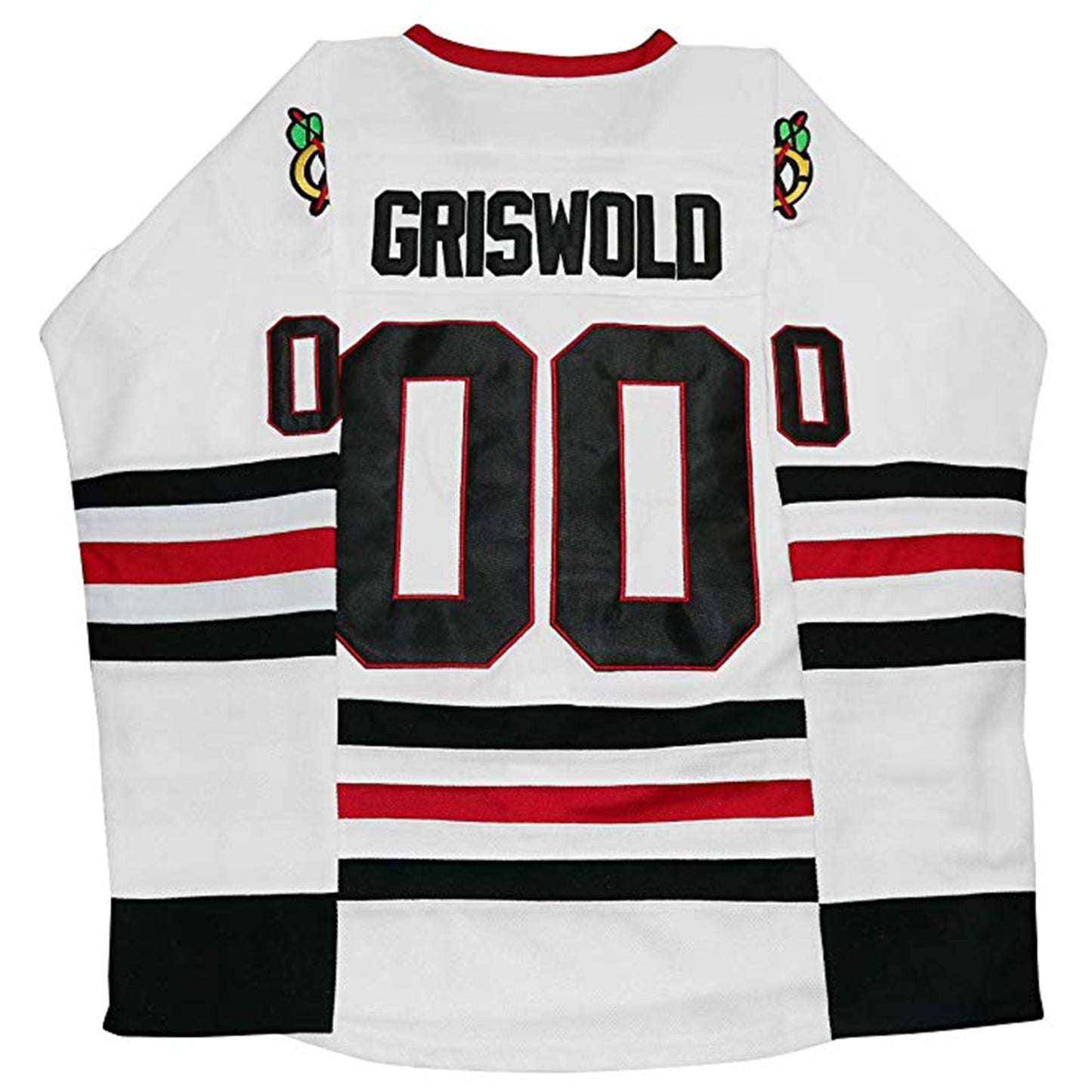 National Lampoon's Christmas Vacation Griswold #00 White Hockey Jersey