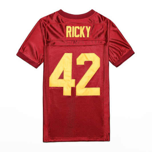 Boyz n the Hood Ricky Baker #42 Football Jersey Morris Chestnut