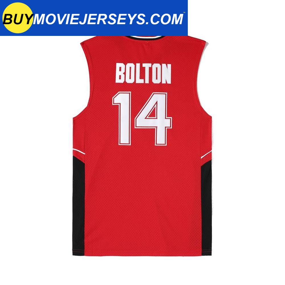 Zac Efron #14 Troy Bolton Wildcats High School Musical Basketball Jersey