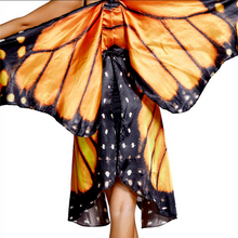 Load image into Gallery viewer, Ladies Monarch Butterfly Costume Women Animal Fairy Fancy Dress Adults Outfit