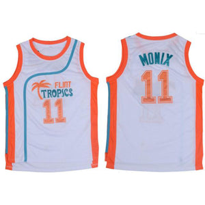 Semi-Pro Flint Tropics MONIX #11  Basketball Movie Jersey